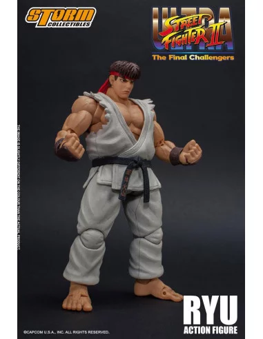 es::Ultra Street Fighter II: The Final Challengers Figura 1/12 Ryu 16 cm