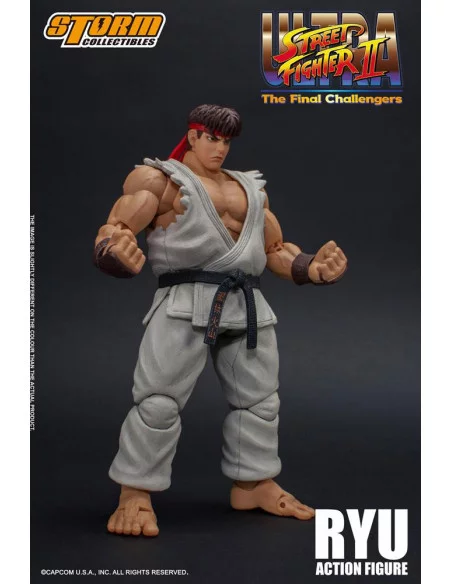 es::Ultra Street Fighter II: The Final Challengers Figura 1/12 Ryu 16 cm
