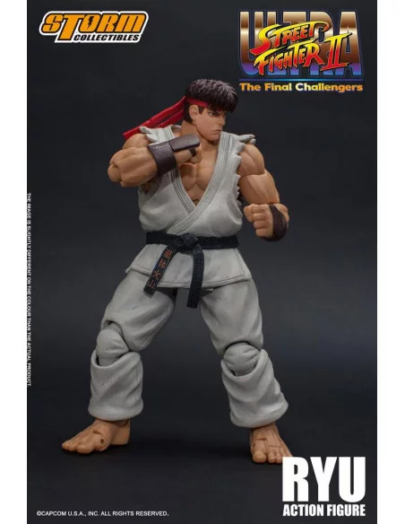 es::Ultra Street Fighter II: The Final Challengers Figura 1/12 Ryu 16 cm