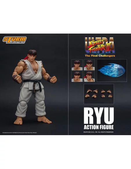 es::Ultra Street Fighter II: The Final Challengers Figura 1/12 Ryu 16 cm