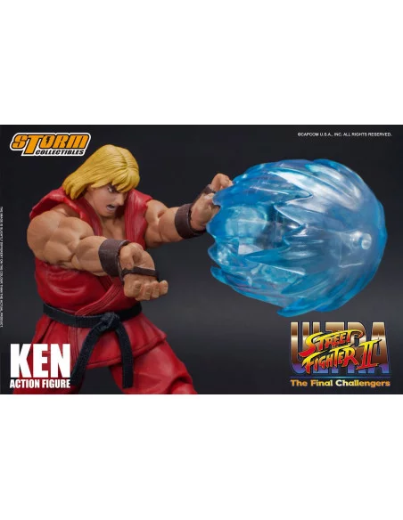 es::Ultra Street Fighter II: The Final Challengers Figura 1/12 Ken 16 cm es::Ultra Street Fighter II: The Final Challengers Figura 1/12 Ken 16 cm