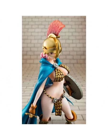 es::One Piece Estatua PVC 1/8 Excellent Model P.O.P. Sailing Again Gladiator Rebecca 22 cm es::One Piece Estatua PVC 1/8 Excellent Model P.O.P. Sailing Again Gladiator Rebecca 22 cm