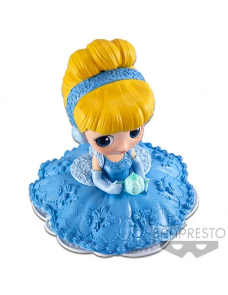 es::Disney Minifigura Q Posket SUGIRLY Cinderella A Normal Color Version 9 cm