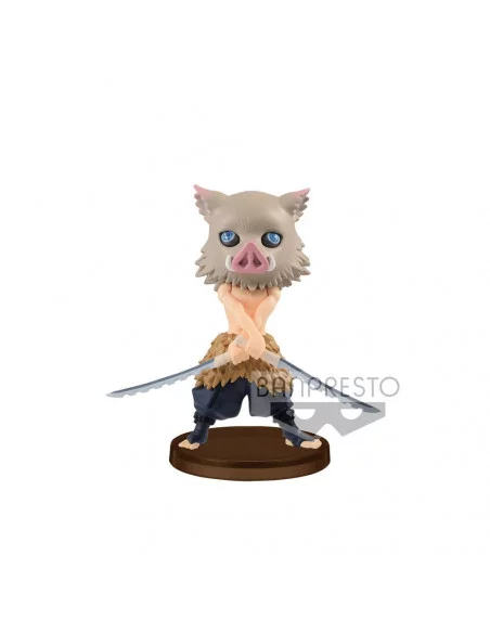 es::Demon Slayer Kimetsu no Yaiba Minifigura Q Posket Petit Inosuke Hashibira Vol. 2 7 cm