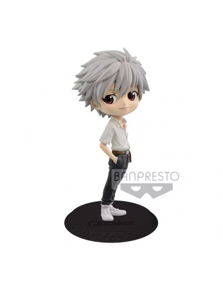 es::Evangelion Movie Minifigura Q Posket Kaworu Nagisa Ver. B 14 cm