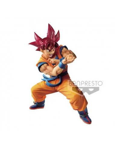 es::Dragonball GT Estatua PVC Blood of Saiyans Super Saiyan God Son Goku 17 cm