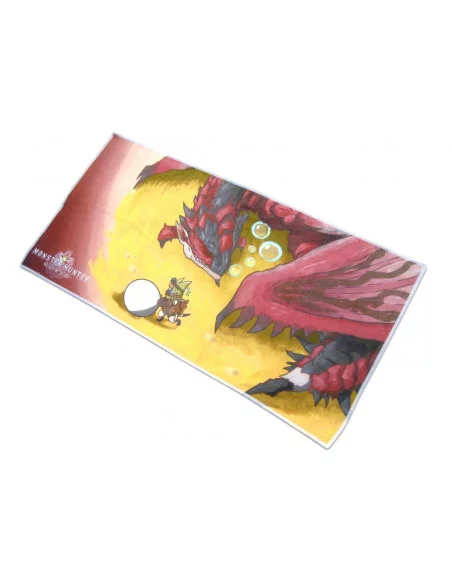es::Monster Hunter World Toalla Rathalos & Palico Egg Quest 70 x 35 cm