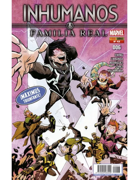 es::Inhumanos Familia Real 43 6. ¡Máximus triunfante!