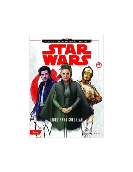 es::Star Wars. Rumbo a los últimos Jedi. Libro para colorear