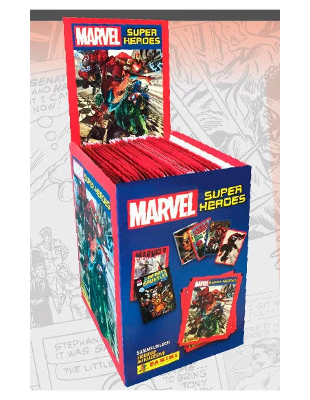 es::Marvel Superhéroes - Caja de cromos 50 sobres
