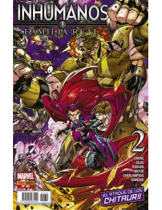 es::Inhumanos Familia Real 39 2 ¡El ataque de los Chitauri!