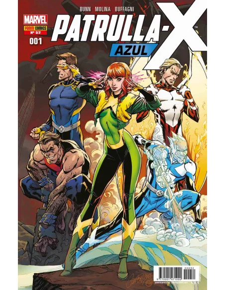 es::Patrulla-X Azul 01 Portada alternativa