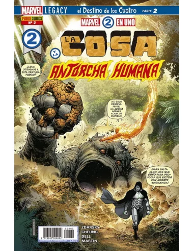 es::Marvel 2 en Uno: La Cosa y la Antorcha Humana 02. Marvel Legacy