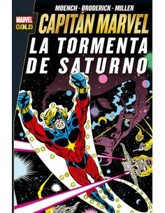 es::Capitán Marvel: La tormenta de Saturno Cómic Marvel Gold