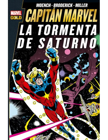 es::Capitán Marvel: La tormenta de Saturno Cómic Marvel Gold