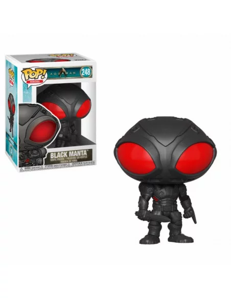 es::Aquaman Movie Figura POP! Movies Vinyl Black Manta 9 cm