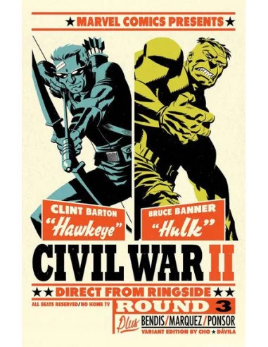 es::Civil War II 4 Michael Cho Variant - Marvel USA