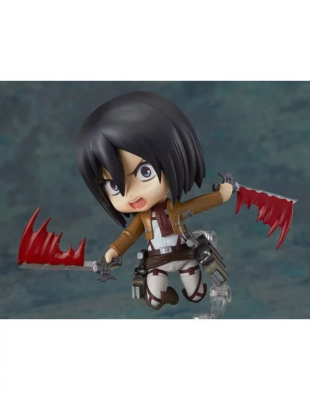 es::Attack on Titan Nendoroid Figura Mikasa Ackerman 10 cm es::Attack on Titan Nendoroid Figura Mikasa Ackerman 10 cm