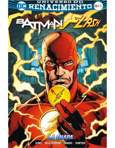 es::Batman/Flash: La chapa Portada Flash - Edición limitada con chapa extraíble Renacimiento