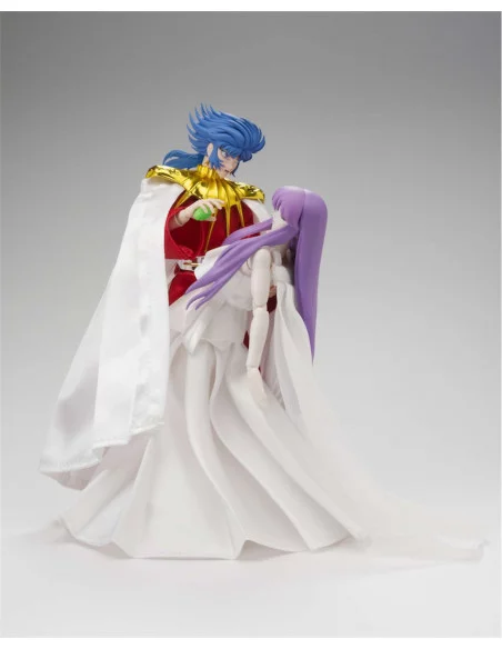 es::Saint Seiya Figuras Abel The God Sun + Athena Goddess Myth Cloth Legend of Crimson Youth 17 cm