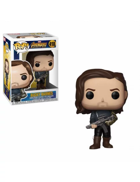 es::Avengers Infinity War Figura POP! Movies Vinyl Bucky Barnes 9 cm