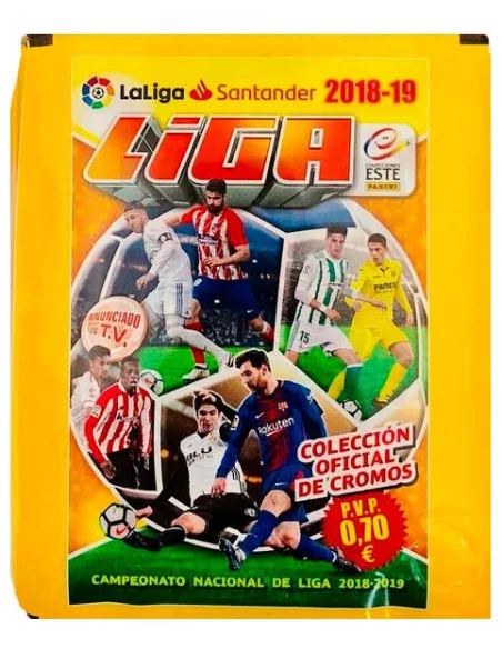 es::Liga Santander 2018-19 - Sobre de cromos