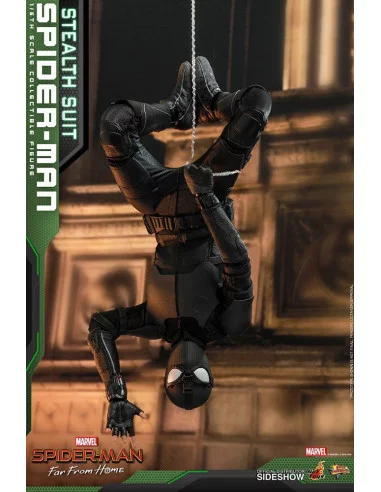 es::Spider-Man: Far from Home Figura 1/6 Spider-Man Stealth Suit Hot Toys 29 cm