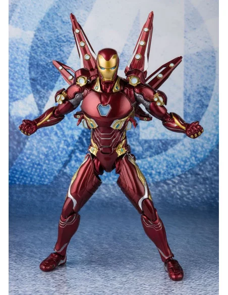 es::Vengadores: Endgame Figura S.H. Figuarts Iron Man MK50 Nano Weapon Set 2 15,5 cm