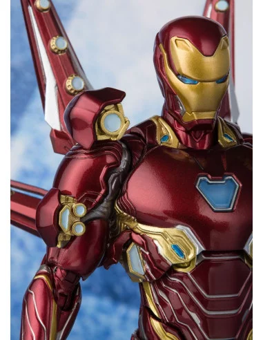 es::Vengadores: Endgame Figura S.H. Figuarts Iron Man MK50 Nano Weapon Set 2 15,5 cm