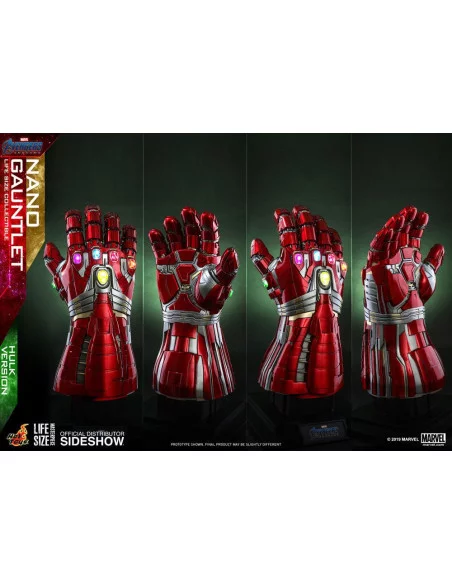 es::Vengadores: Endgame réplica Life-Size Masterpiece 1/1 Nano Gauntlet Hulk Ver. 71 cm