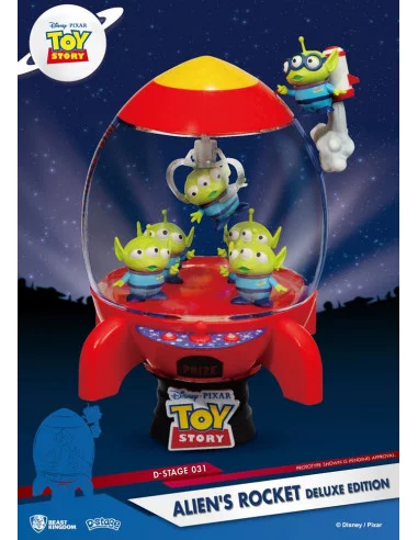es::Toy Story Diorama PVC D-Stage Alien's Rocket Deluxe Edition 15 cm