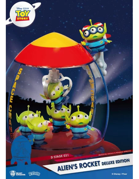 es::Toy Story Diorama PVC D-Stage Alien's Rocket Deluxe Edition 15 cm es::Toy Story Diorama PVC D-Stage Alien's Rocket Deluxe Edition 15 cm