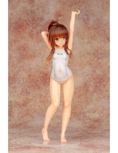es::To Love-Ru Darkness Estatua PVC 1/7 Mikan Yuuki White Swimsuit Ver. 22 cm
