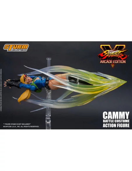 es::Street Fighter V Arcade Edition Figura 1/12 Cammy Battle Costume 15 cm