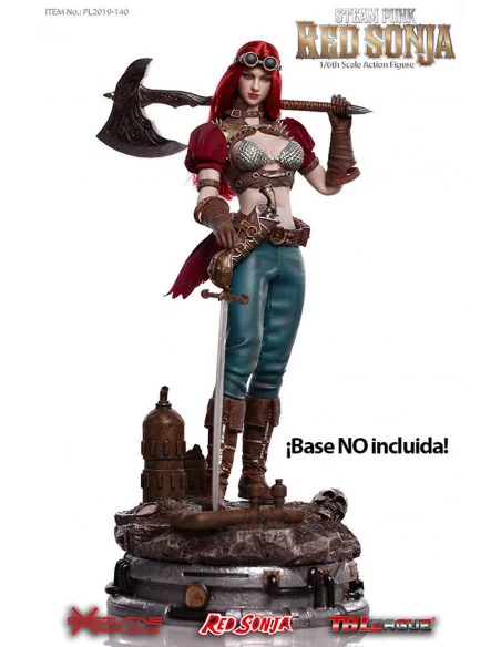 es::Red Sonja Figura 1/6 Steampunk Red Sonja Classic Version 29 cm
