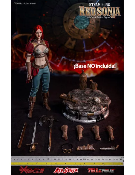 es::Red Sonja Figura 1/6 Steampunk Red Sonja Classic Version 29 cm es::Red Sonja Figura 1/6 Steampunk Red Sonja Classic Version 29 cm