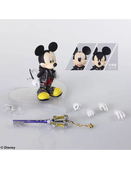 es::Kingdom Hearts III Bring Arts Figura King Mickey 9 cm