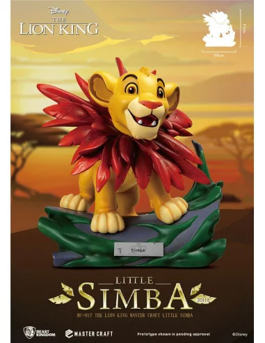 es::Disney El Rey León Estatua Master Craft Little Simba 31 cm