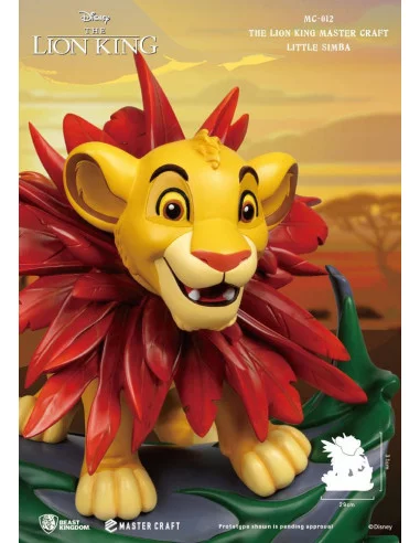 es::Disney El Rey León Estatua Master Craft Little Simba 31 cm