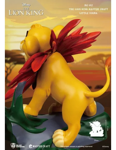 es::Disney El Rey León Estatua Master Craft Little Simba 31 cm