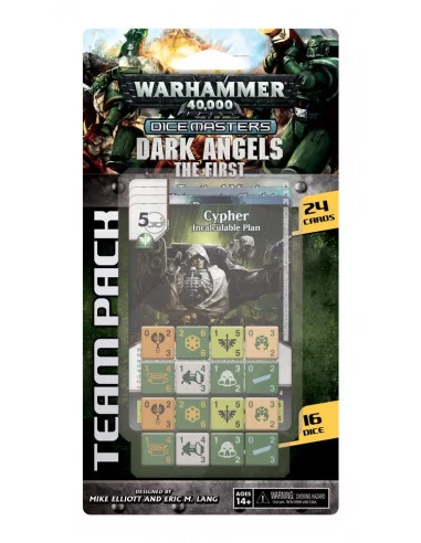 es::Warhammer 40,000 Dice Masters Team Pack Dark Angels-The First En inglés