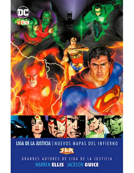 es::JLA: Nuevos mapas del infierno Grandes autores de la Liga de la Justicia: Mark Waid y Jackson Guice