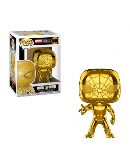 es::Marvel Studios 10 POP! Marvel Vinyl Figura Iron-Spider Chrome 9 cm