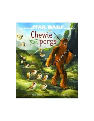 es::Star Wars. Los últimos Jedi. Chewie y los porgs