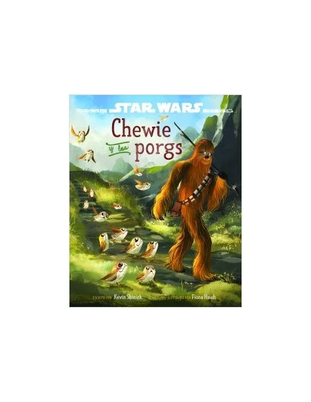 es::Star Wars. Los últimos Jedi. Chewie y los porgs