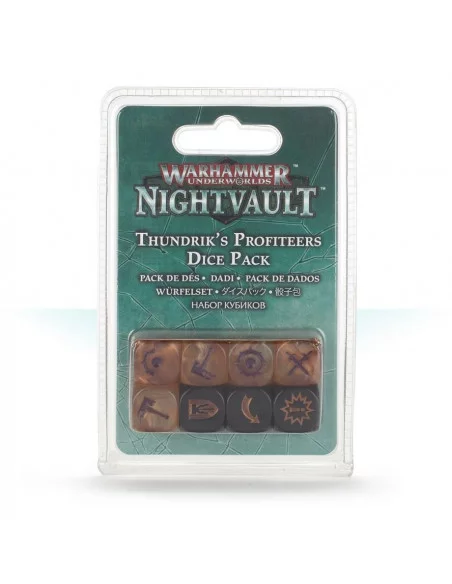 es::Dados de Thundrik's Profeteers - Warhammer Underworlds