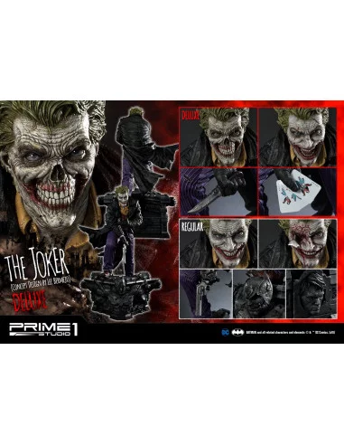 es::DC Comics Estatua The Joker by Lee Bermejo Deluxe Version 71 cm Prime Studio