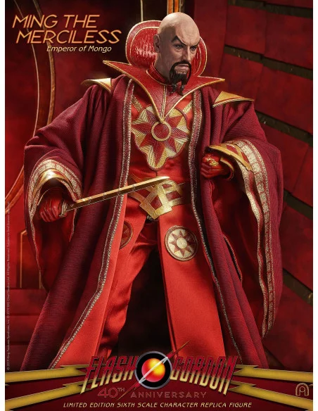 es::Flash Gordon 40th Figura 1/6 Ming the Merciless Limited Edition 31 cm