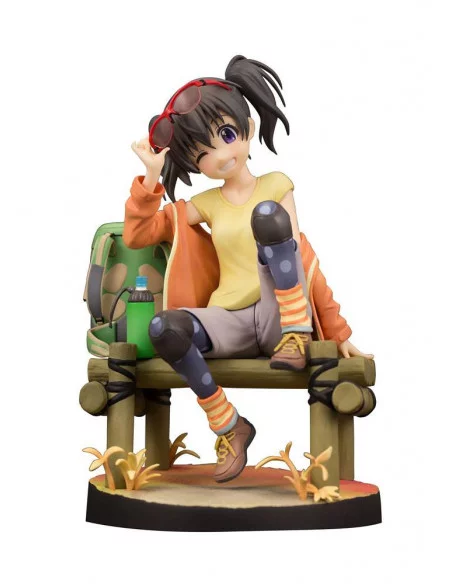 es::Encouragement of Climb Season 3 Estatua PVC 1/7 Hinata Autumn Hike 17 cm