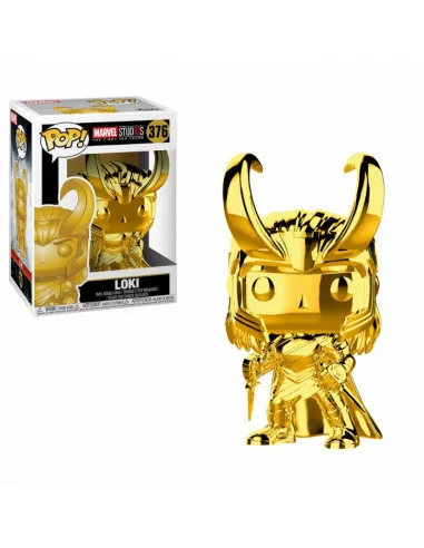 es::Marvel Studios 10 POP! Marvel Vinyl Figura Loki Chrome 9 cm